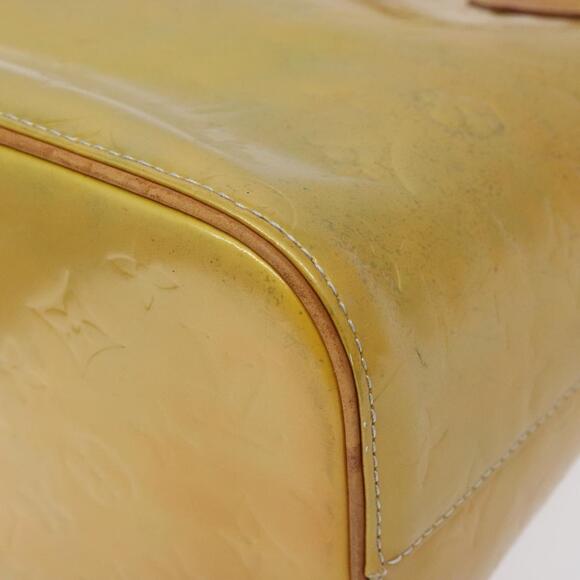 LOUIS VUITTON Monogram Vernis Houston Hand Bag Gris M91053 - Picture 14 of 16